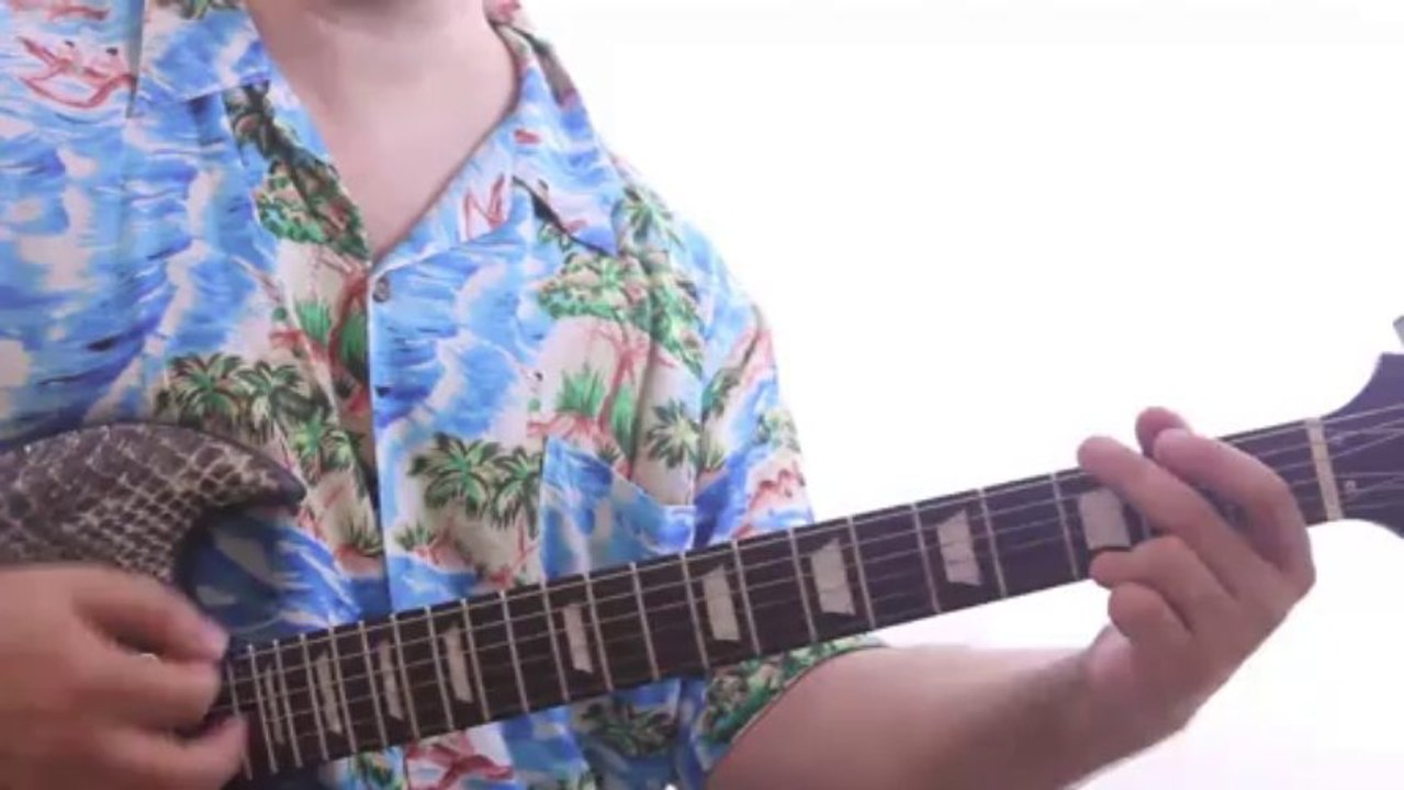 Rhythm Guitar Lesson - how to play lead and rhythm together