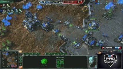 StarCraft II : Wings of Liberty - MLG Raleigh - Apocalypse vs Leenock - Match 2