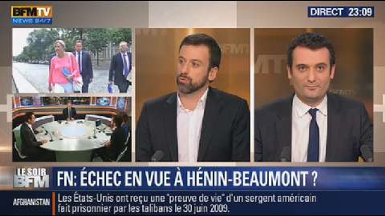 Le Soir BFM: Municipales à Hénin-Beaumont: le FN est en tête des intentions de vote au 1er tour - 15/01 3/4