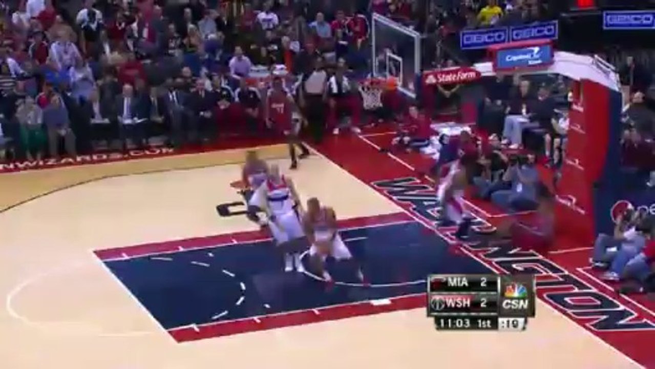 Heat at Wizards - January 15, 2014