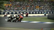 MotoGP 08 - Ralenti d'une bourre en 250cc