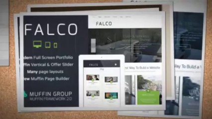 Falco Responsive MultiPurpose WordPress Theme Download