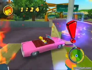 The Simpsons Hit & Run - A l'école avec Lisa