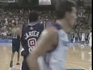 Carter dunk in your face