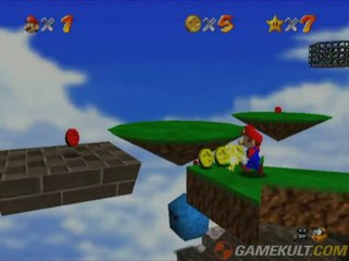 Super Mario 64 - Une pièce rouge ratée de peu
