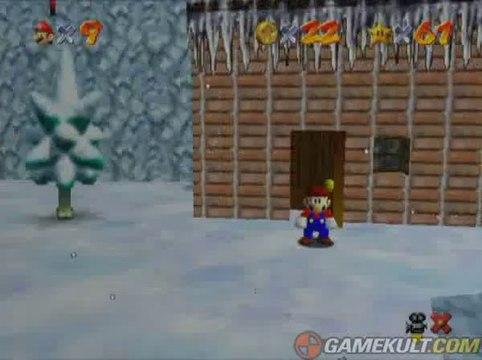 Super Mario 64 - Une bonne glissade