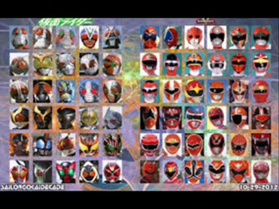 kamen rider super sentai pretty cure