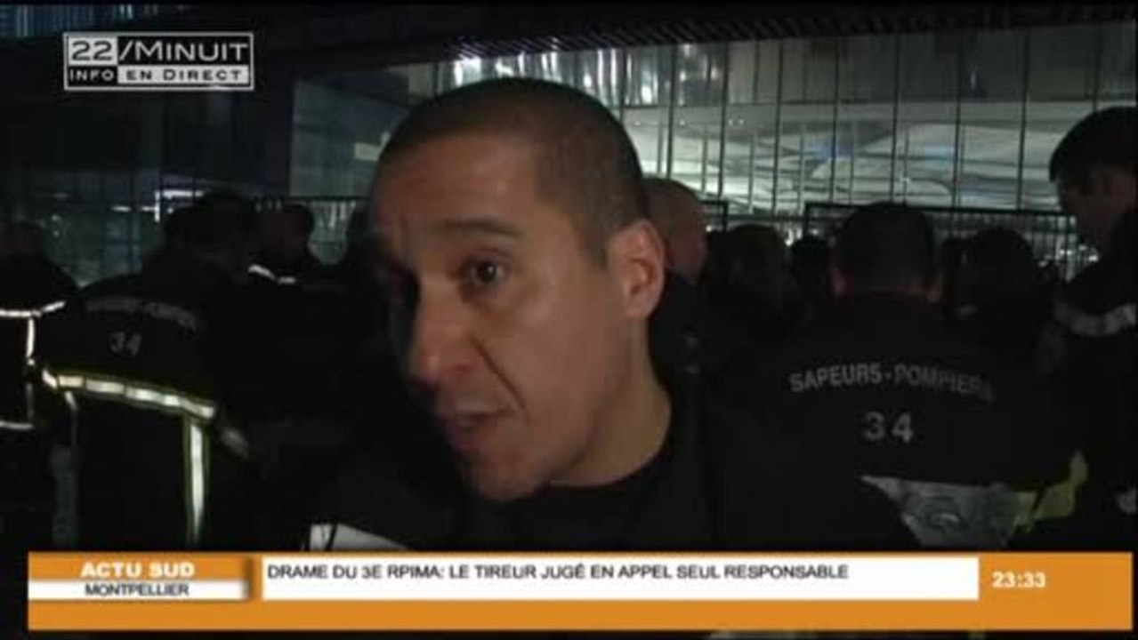 Les pompiers de l'Hérault s'invitent aux voeux du maire