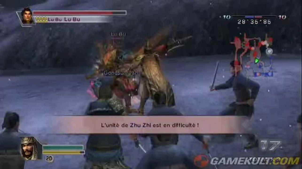 Dynasty Warriors 5 Empires - Lu Bu dompté