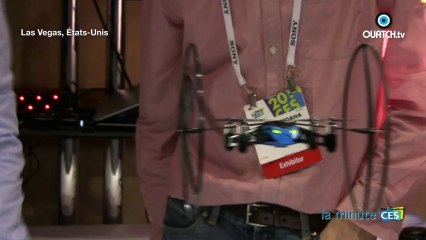 la minute CES S01E02 : MiniDrone (Parrot), fils de l'AR Drone