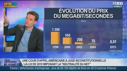 Internet: la neutralité du net jugée par une cour d'appel, Julien Coulon, dans GMB - 16/01