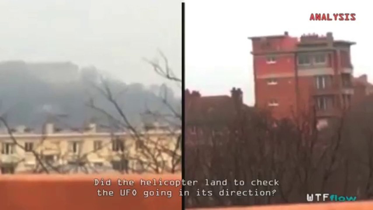 UFO +surveillance hélico? Normandie. France .01. 2014