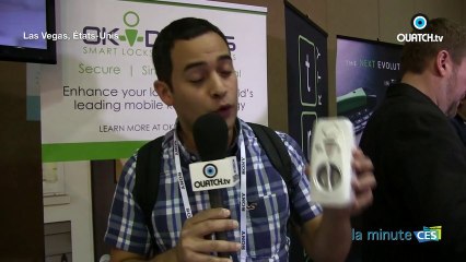 la minute CES S01E07 : Okidokeys, la serrure connectée