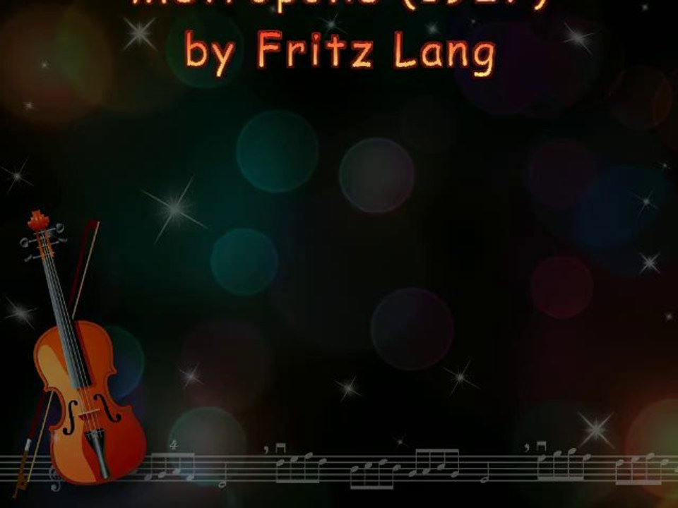 Welcome to the Machine, Corporate Takeover 70bpm Metropolis 1927 Fritz Lang RetroDan@GMail.com (Kraftwerk, Pink Floyd, Daft Punk)