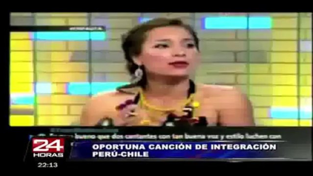 Cantantes Damaris y Américo se unen por la integración Perú-Chile