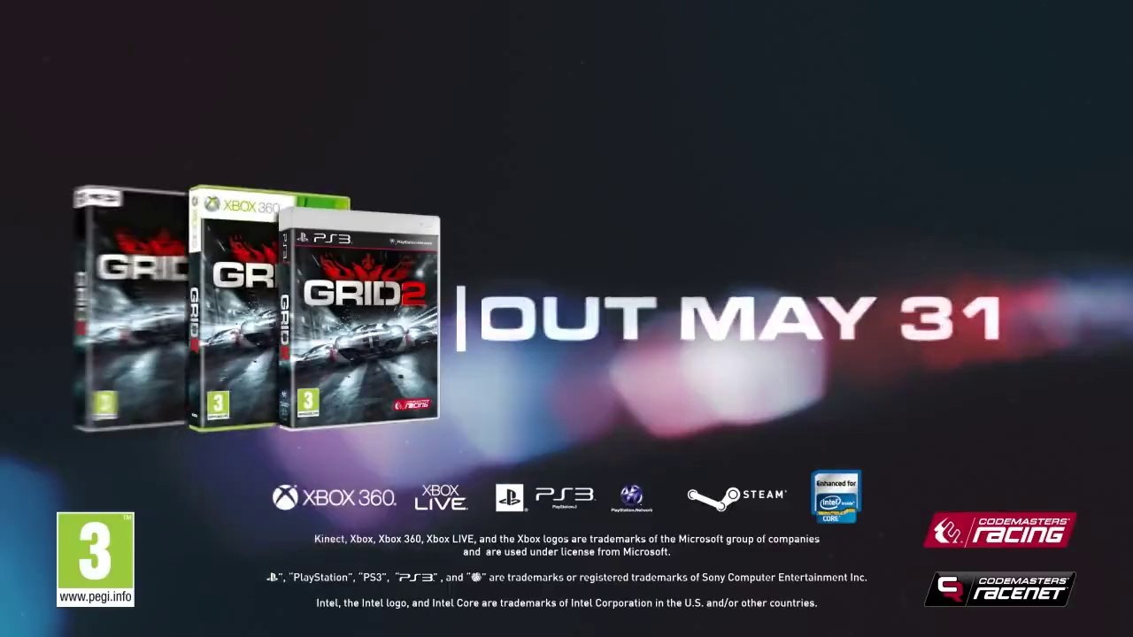GRID 2 - Trailer de lancement