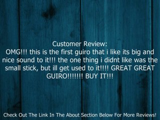 West Music Large Fish Shaped Guiro Review