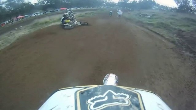 Motocross CRASH Over Dirt Jump