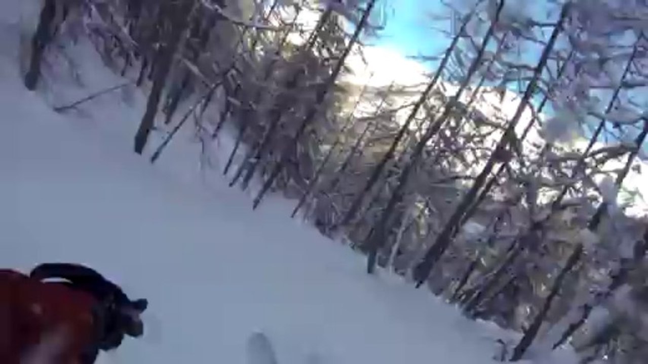 Tête de L'Estrop, Powder Session
