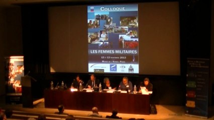 8- Anne BOTH et Luc CHELLY - Colloque "Les femmes militaires" - Novembre 2013
