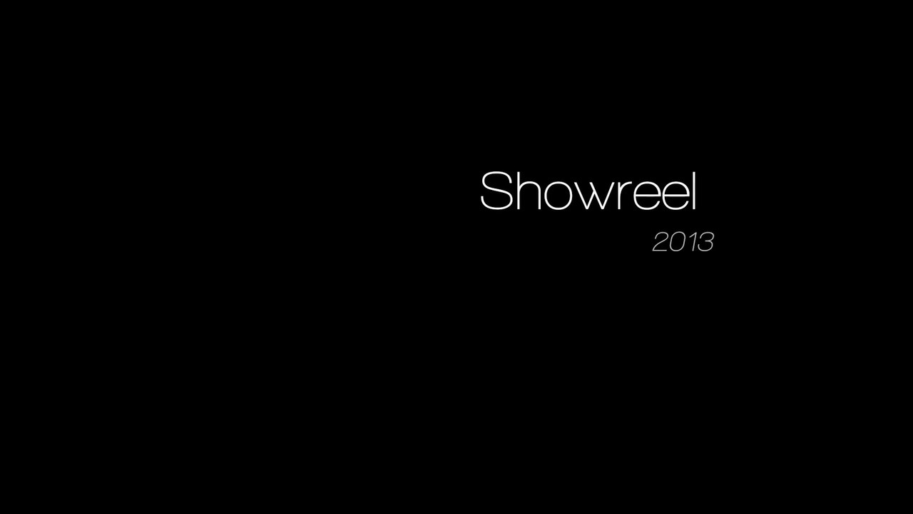 Showreel 2013