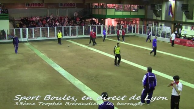 Barrages, 33ème Trophée Béraudier, Sport Boules, Lyon 2014