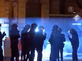 Уличные беспорядки охватили Мадрид после протеста