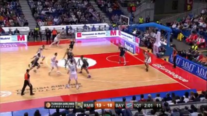 Real Madrid 111-87 Bayern Monaco, Top16