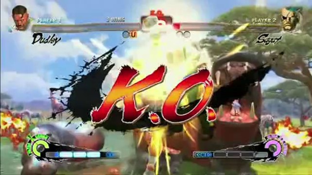 Super Street Fighter IV - Dudley vs Sagat