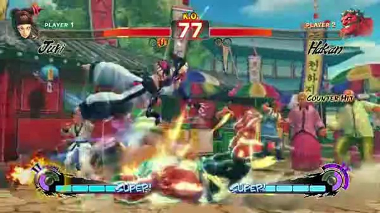 Super Street Fighter IV - Hakan vs Juri