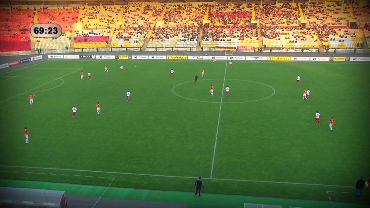ФНЛ-13-14. 22 тур. Алания — Нальчик. Обзор матча