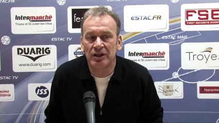 [Lyon - Estac] Réaction du coach sur le tirage