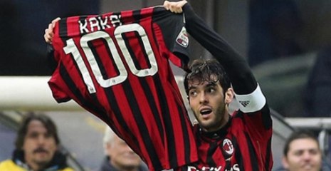 Kaka, Milan Formasıyla 100. Golünü Attı