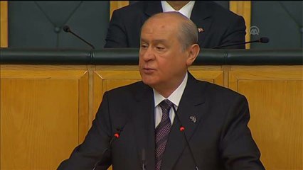 Bahçeli - Dolmabahçe'deki toplantı -