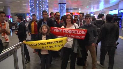 Galatasaray'ın yeni transferi Hajrovic, İstanbul'da