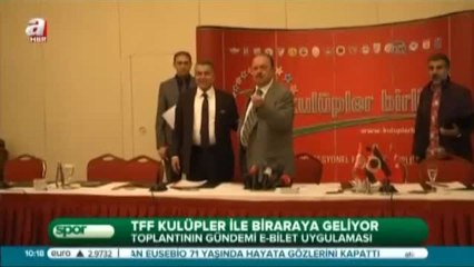 Tff Kulüpler ile Biraraya Geliyor