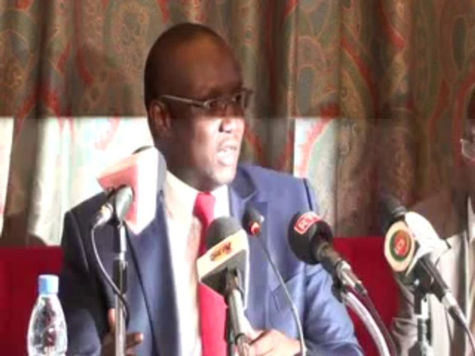 Point de Presse Mouhamadou Makhtar Cissé