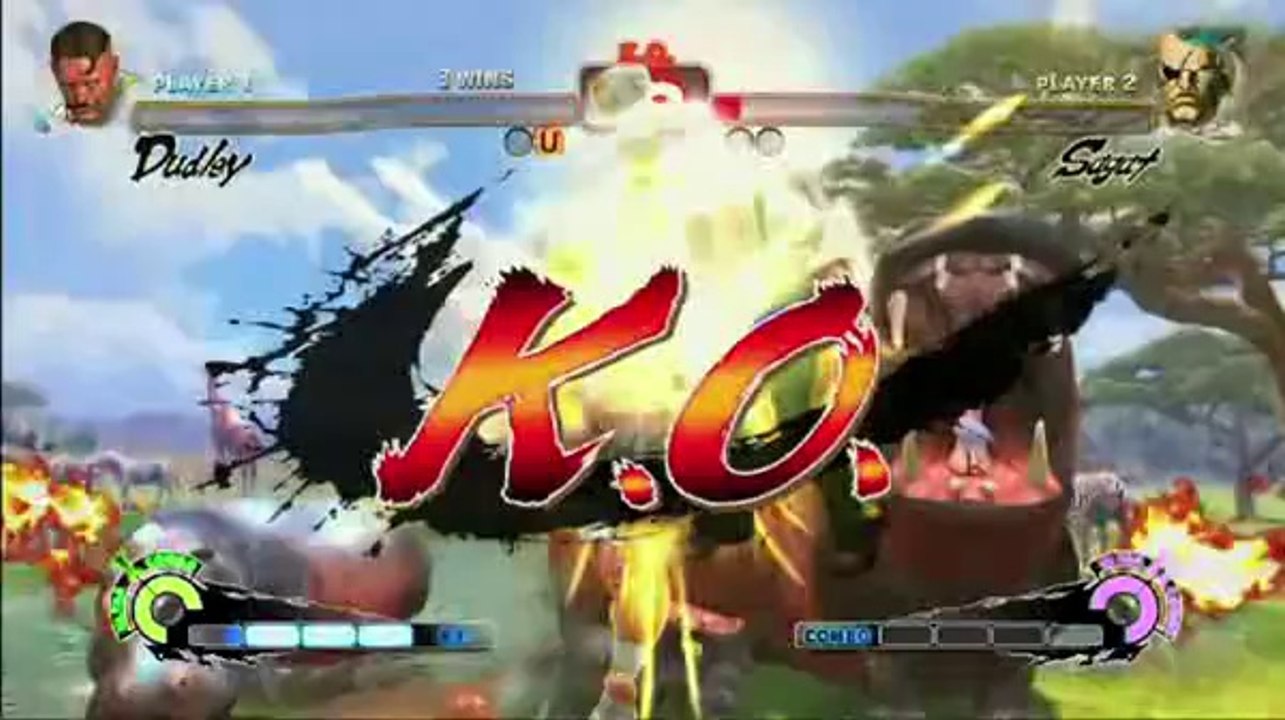 Super Street Fighter IV - Dudley vs Sagat