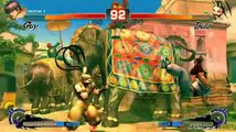 Super Street Fighter IV - Guy vs Ibuki : duel de ninjas