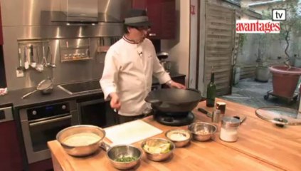 Recette en video :  filet mignon de porc à l'indienne