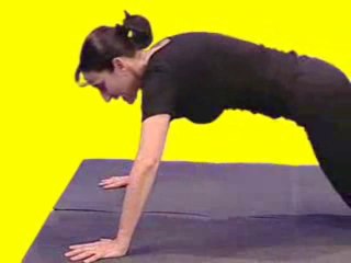 Pompes sur les genoux