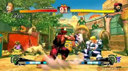 Super Street Fighter IV - Cody dit "héhéééé"