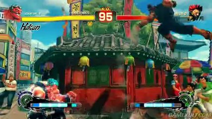 Super Street Fighter IV - Hakan met de l'huile