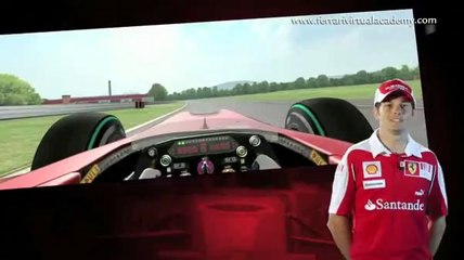 Ferrari Virtual Academy Season 2010 - Giancarlo Fisichella comme coach