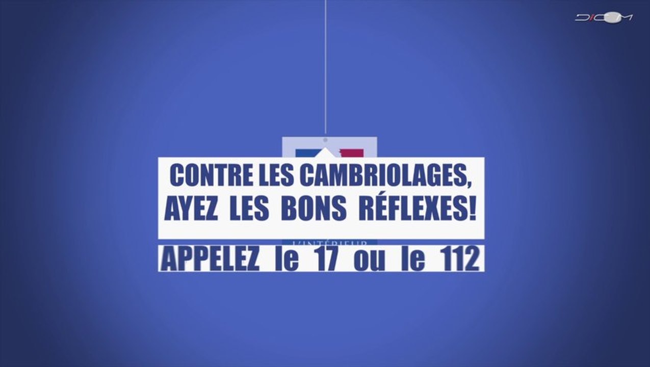 Clip sur la lutte contre les cambriolages