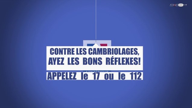 Clip sur la lutte contre les cambriolages