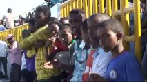 Football kicking off again in Mogadishu’s rebuilt stadium