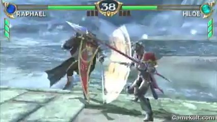 SoulCalibur : Broken Destiny - Raphaël en mode noskill