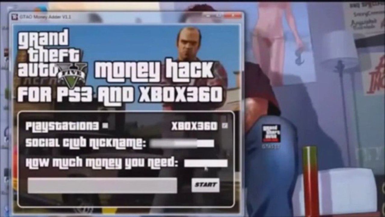 GTA V Infinite Money Hack Tool - GTA 5 Pirater Argent 2014