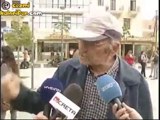 Röportajda Hayvan Taklidi Yapan Dede